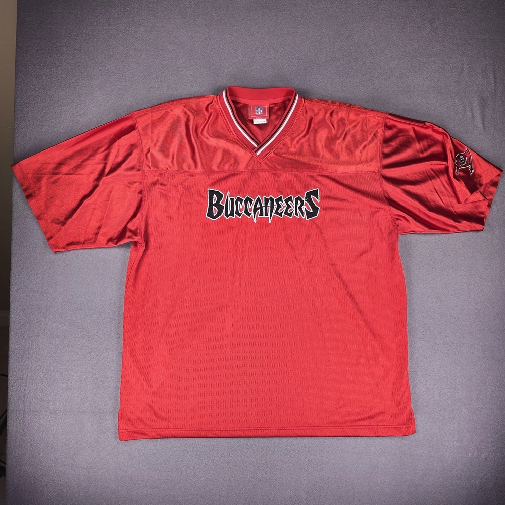 Vintage Tampa Bay Buccaneers Shirt Mens 2XL‎ Red NFL Football VF Imagewear 2000s